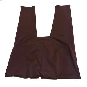 APT. 9 Dark Red Maroon Ankle Zip Career Pants Women's Large